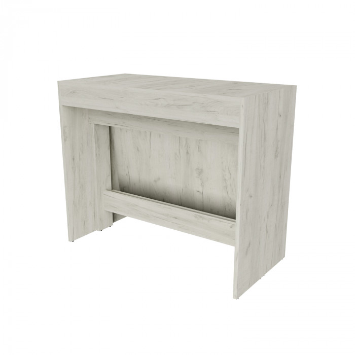 Sliding Transformer-table Aspid Light (white Craft Oak)