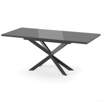 Стол обеденный раздвижной Arakhna Premium (МДФ Вяз металлический)