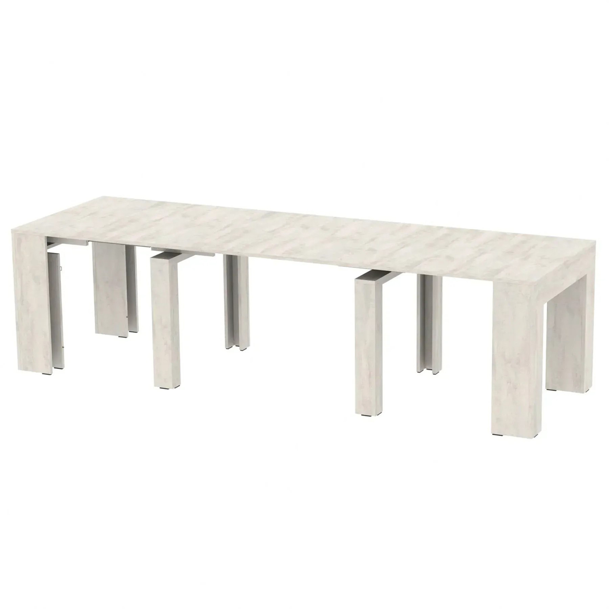 Стіл-трансформер розсувний Aspid Lux (Шовковий камінь)