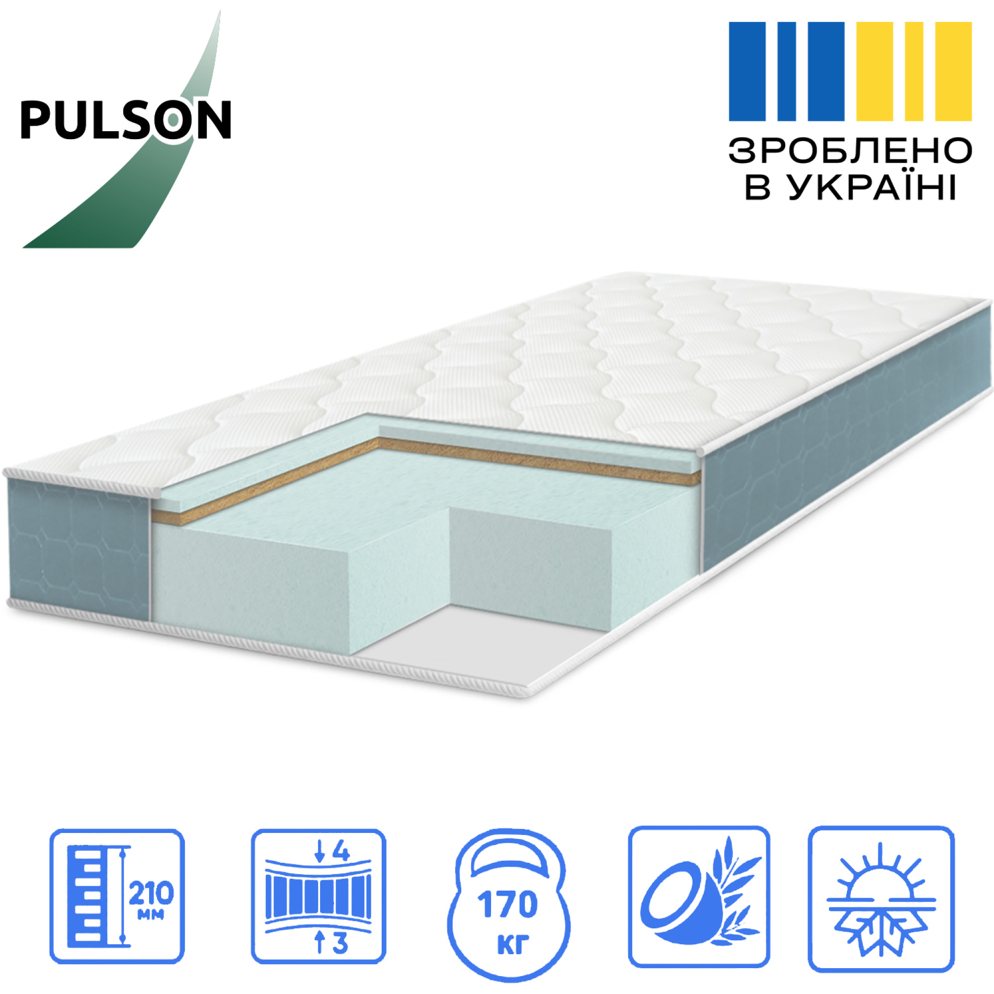 Матрац PULSON Bio (700x1900)