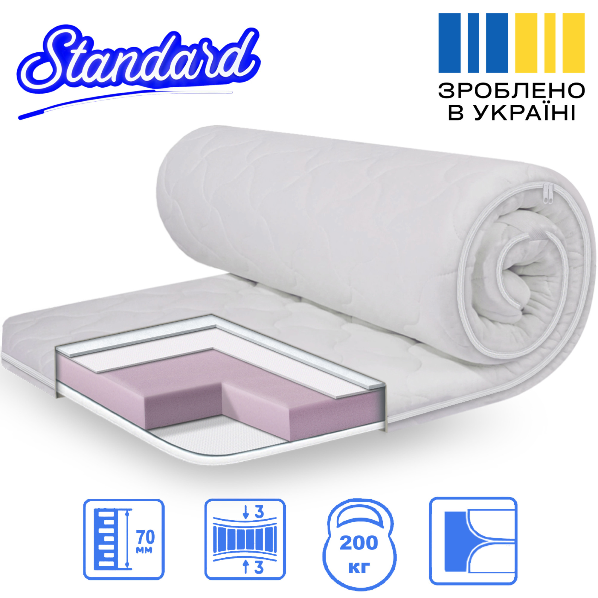 Топер STANRARD Simplex Strong (700x1900) Топер STANRARD Simplex Strong (700x1900)