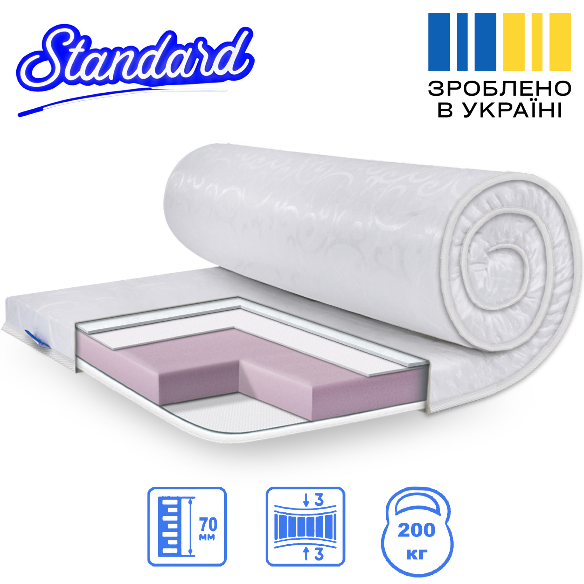 Топер STANRARD Simplex Strong Жакард (700x1900) Топер STANRARD Simplex Strong Жакард (700x1900)