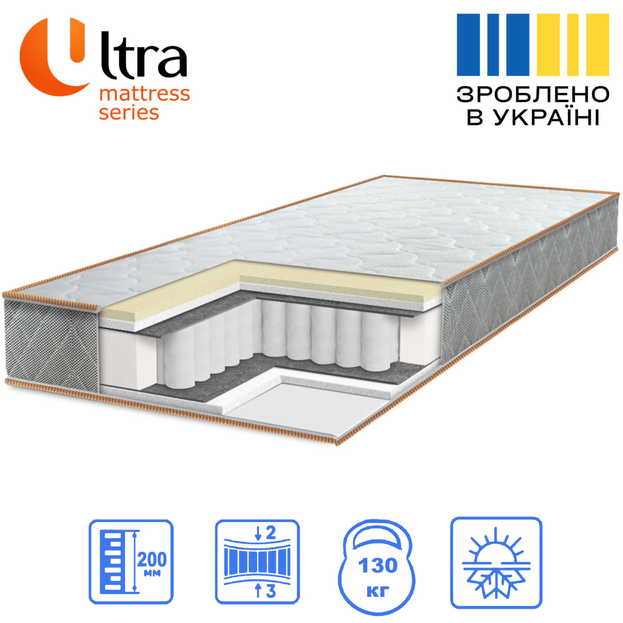Матрас ULTRA Comfort (700x1900)