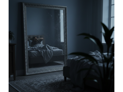 Зеркало напротив кровати - почему это плохая идея с точки зрения психологии