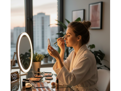 Почему макияж выглядит иначе на улице: причины и как это исправить